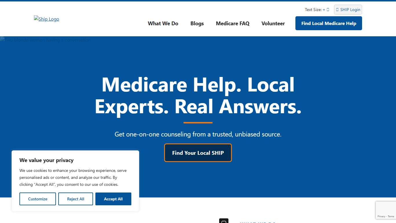 Get Medicare Help from Your Local SHIP Program | SHIP TA Center