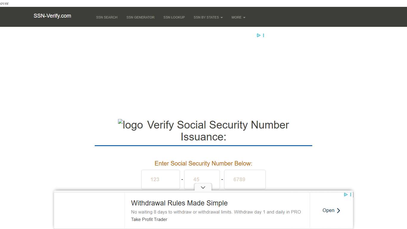 SSN Verification & Lookup Tool | SSN-Verify.com
